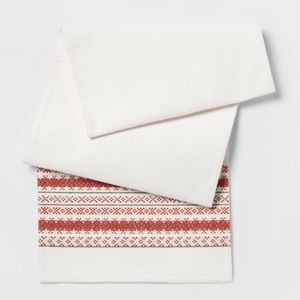 Last One - Threshold Cotton Fair Isle Table Runner